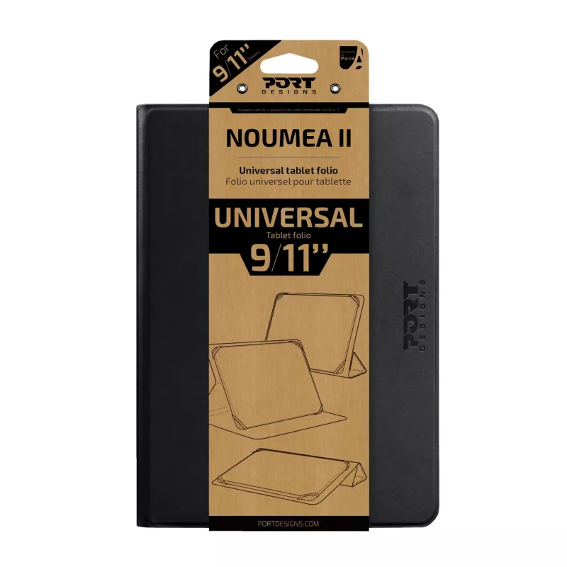 Port Designs Noumea II Uniwersalna etui na tablet 9/11 cali – czarny