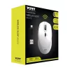 Port Designs Port Connect Silent 1600DPI 3 Przyciskowa Mysz Bezprzewodowa - Biała