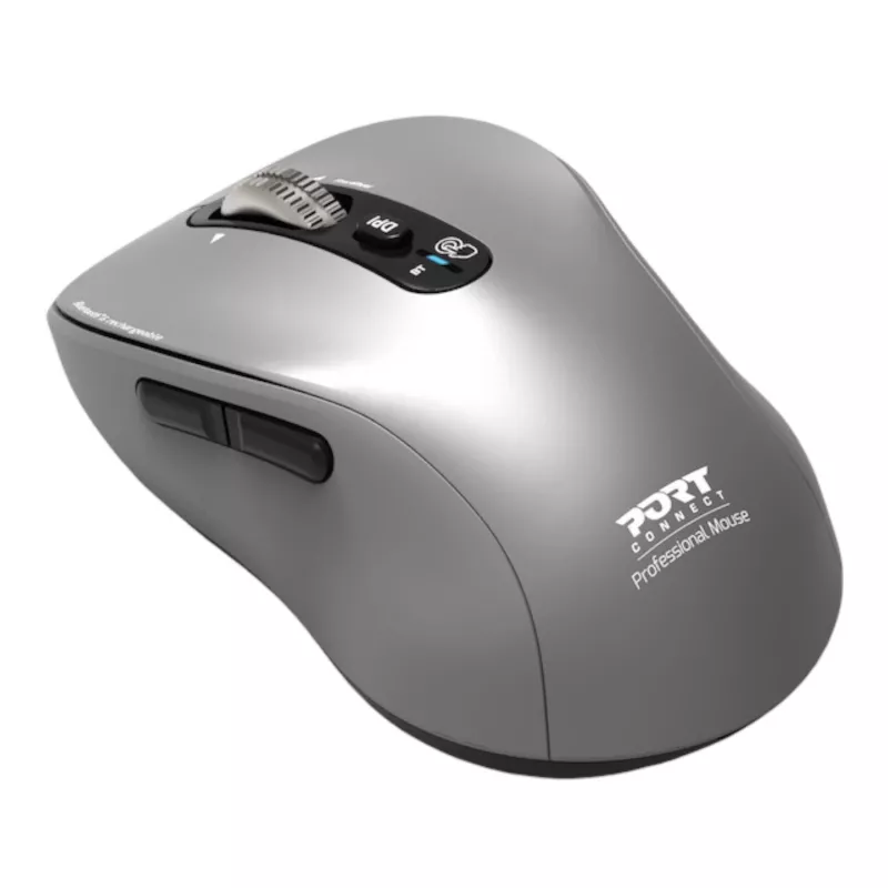 Port Designs Port Connect Bezprzewodowa mysz Bluetooth Expert i Mac - Szary