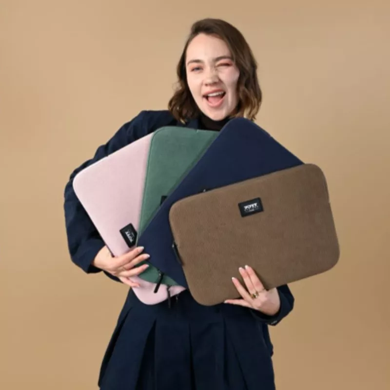 PORT MILANO II ECO Pokrowiec na laptopa 16 inch Granatowy