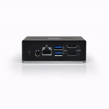 PORT USB-C 11-w-1 Multiport Hub Docking Station - 2x HDMI 4K, 3x USB-A, USB-C PD 100W, RJ45 Gigabit Ethernet, Audio Jack - Czarny