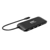 PORT USB-C Docking Station 11-in-1 Hub z 4K HDMI, VGA, Gigabit Ethernet, 100W PD, USB 3.1, SD/MicroSD, Audio - Czarny