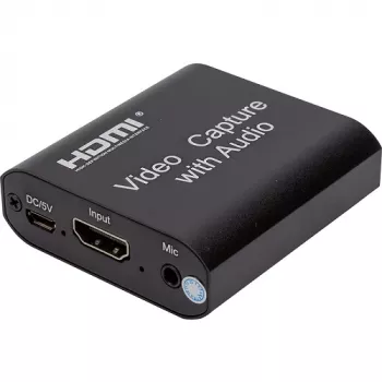 POWER PLANT HDMI Video Capture Card, 4K 30Hz, USB 3.0, z wyjściem audio