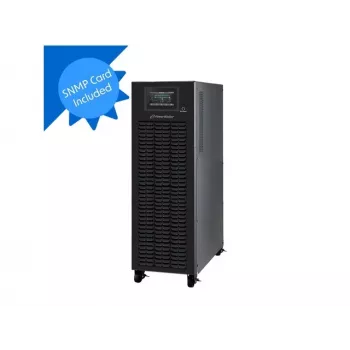POWER WALKER VFI 10000 CPG PF1 3/3 BE ON-LINE 10KVA UPS Terminal USB-B RS-232 3/3 Phase LCD SNMP Tower