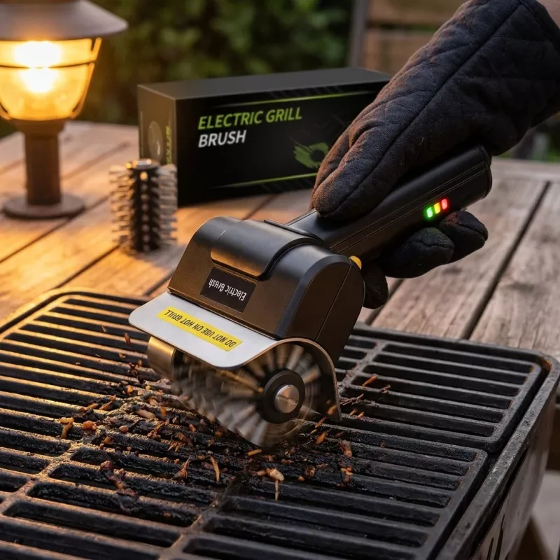 Powerlink by Extralink CleanGrill 360 Elektryczna szczotka do czyszczenia grilla USB-C