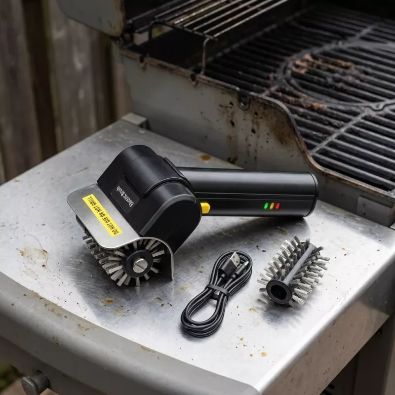 Powerlink by Extralink CleanGrill 360 Elektryczna szczotka do czyszczenia grilla USB-C