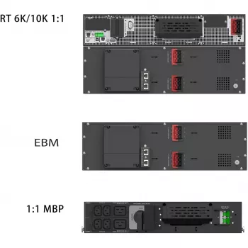 PowerWalker On-Line 10000VA Rack UPS ICR IoT - 10kW podwójna konwersja, 3U, baterie hot-swap