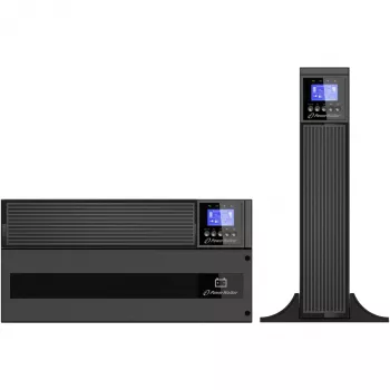 PowerWalker On-Line 10000VA Rack UPS ICR IoT - 10kW podwójna konwersja, 3U, baterie hot-swap