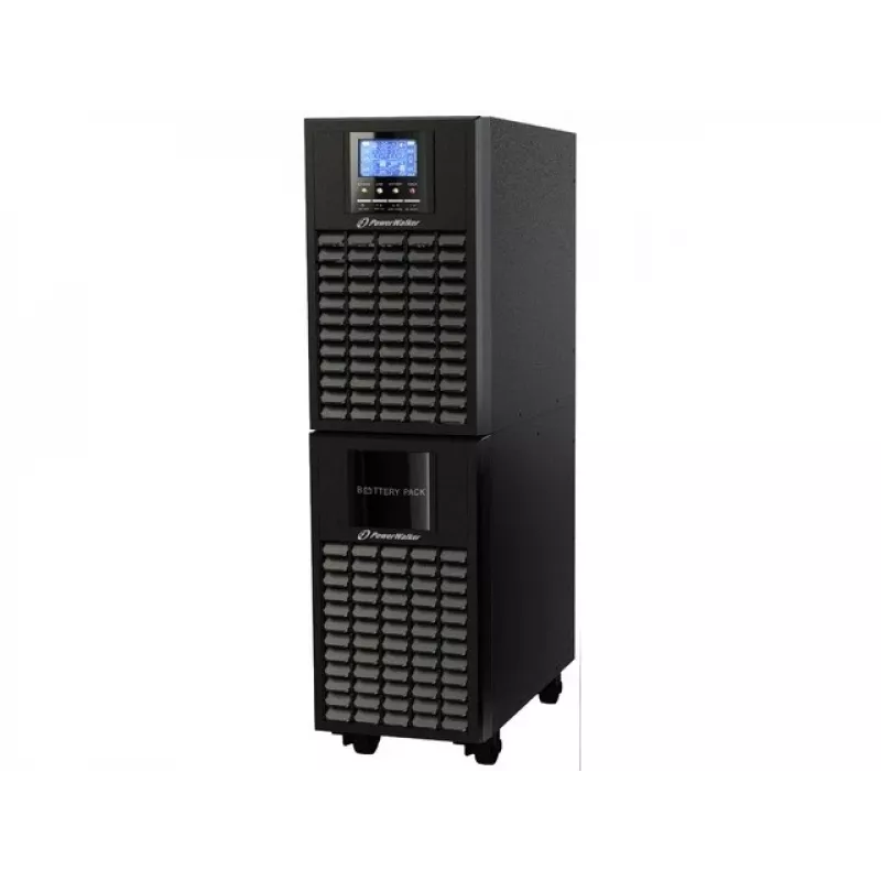 PowerWalker On-Line 10000VA UPS CG - Tower Double-Conversion UPS, 10kVA/10kW, Baterie zewnętrzne, Hardwired