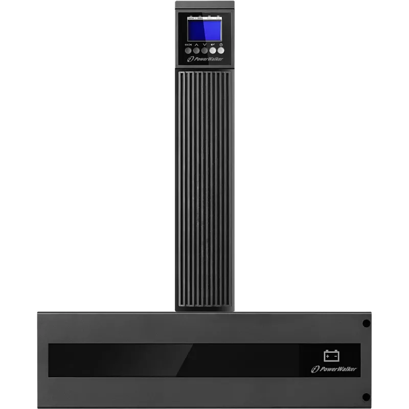 PowerWalker VFI 10000 RTG PF1 Online UPS 10000VA/10000W 5U Rack/Tower LCD z baterią