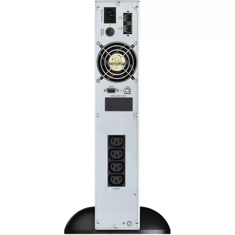 PowerWalker VFI 2000 CRS Zasilacz awaryjny (UPS) z podwójną konwersją (Online), 2 kVA / 1600 W, 4 gniazda AC, Tower