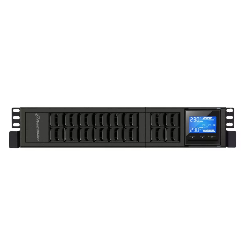 PowerWalker VFI 2000 CRS Zasilacz awaryjny (UPS) z podwójną konwersją (Online), 2 kVA / 1600 W, 4 gniazda AC, Tower