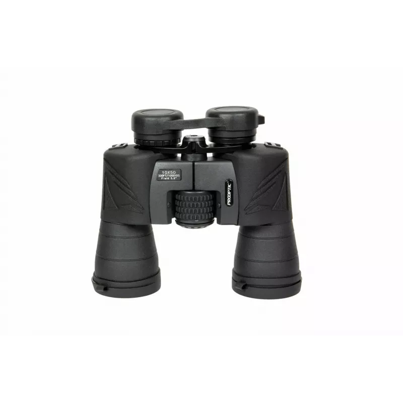 Lornetka PR1 Prooptic 10x50 z pryzmatami Porro i polem widzenia 114 m