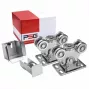 PRESONUS Trolley Package PSG 60.00P.80 do bram przesuwnych na szynę 80x80x5 mm