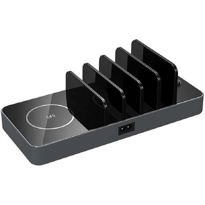 Prestigio Revolt A6 Space Gray 3-in-1 Wireless Charger