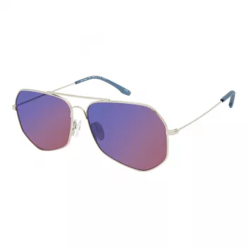 Privé Revaux The Cuervos 010 Unisex Okulary przeciwsłoneczne z polaryzacją – czarna oprawka acetatowa, szare szkła, 59/13/145 mm