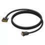 PROCAB CLV140/3 kabel DVI-D Dual Link 3m - 2560x1600 @60Hz, pozłacany, podwójnie ekranowany