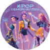 PROCOS K-Pop Demon Hunters papierowe talerze 23cm 8 szt. (98638)