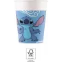 Procos Stitch & Angel papierowe kubki 200ml 8-pak | Disney Lilo & Stitch kubki imprezowe 96795