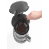 Progress EK6658PVDE Mellow Ekspres do Kawy Filtrowanej - 1.25L, 900W, Szary/Srebrny