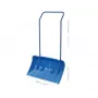 PROSPERPLAST PP. Podwójna łopata do śniegu Arctic Blue 80 cm z uchwytem stalowym