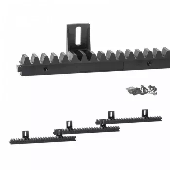 PSG 60.055 Krótka nylonowa zębatka do bram przesuwnych do 600 kg – TW.3XL333X18, moduł M4, 333 mm