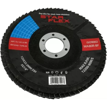 PSG Star Flex T29 125-22 Grit 80 INOX Tarcza listkowa TLI1252280