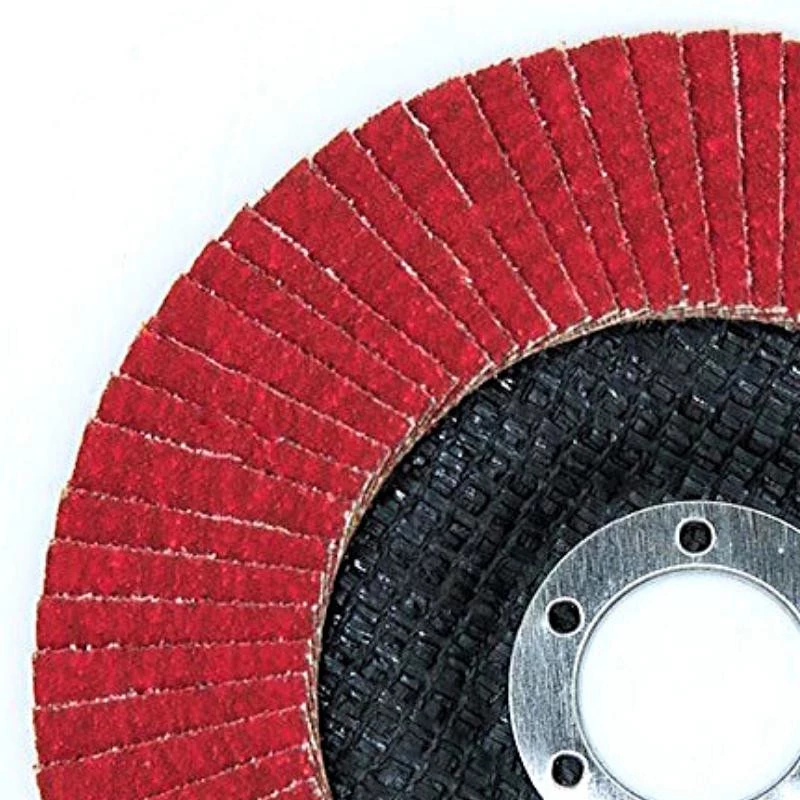 PSG Star Flex T29 SG INOX Ceramiczny talerz listkowy 125 mm, otwór 22,23 mm, gradacja P60, stożkowy typ 29, do stali nierdzewnej