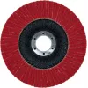 PSG Star Flex T29 SG INOX Ceramiczny talerz listkowy 125 mm, otwór 22,23 mm, gradacja P60, stożkowy typ 29, do stali nierdzewnej