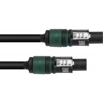 PSSO Kabel głośnikowy Speakon 4x2,5 mm² 0,5 m Czarny 30227928