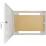 Pulsar AWO654 Uniwersalna Obudowa Metalowa, Biała, 300x300x100 mm, IP20, Zamek na Klucz