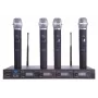 PULSAR PLL-400 UHF 4-kanałowy bezprzewodowy system mikrofonowy (4 mikrofony ręczne)