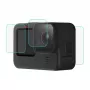 PULUZ PU507 9H Hartowane Szkło Ochronne na Ekran i Obiektyw do GoPro HERO12/11/10 Czarny – Zestaw 3-częściowy (Przód, Tył, Obiektyw)