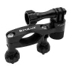Puluz Aluminum Handlebar Mount with 360-Degree Rotation for Action Cameras (Black)