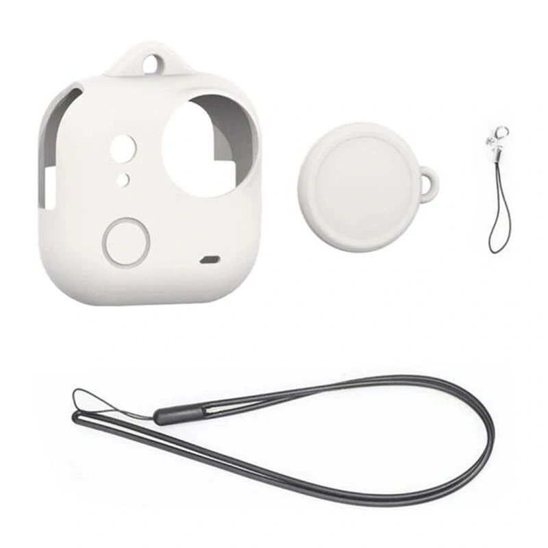 Puluz Insta360 GO Ultra Silikonowe etui z smyczą - Czarny