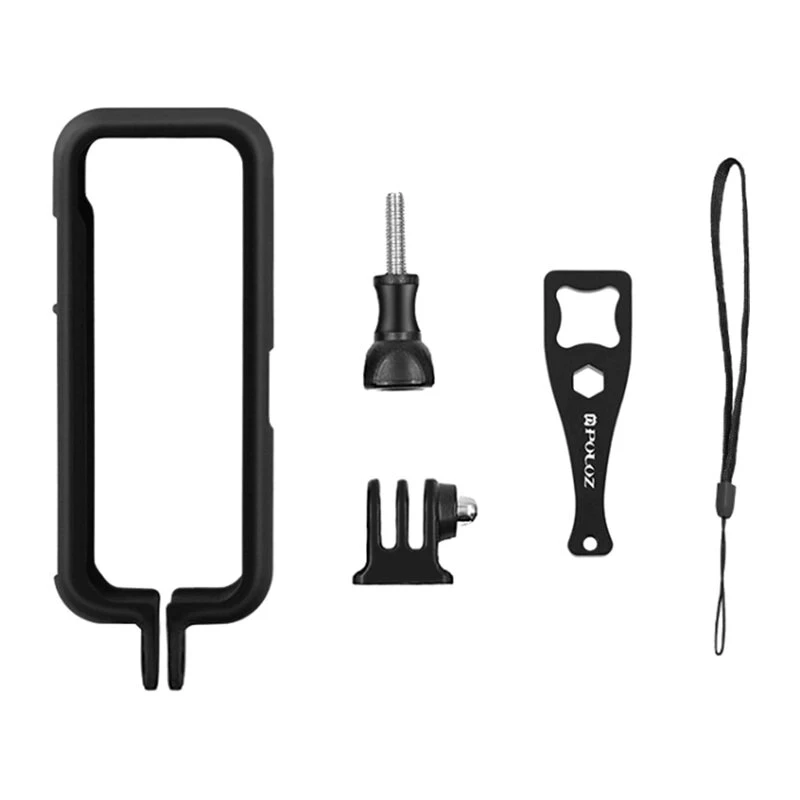 Puluz Insta360 ONE X2 Silikonowe etui ochronne (czarne)