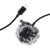 PULUZ Mikrofon krawatowy z klipsem PU425 1,5m USB-C