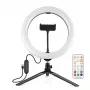 PULUZ LED Ring Light 26cm z 8,3cm statywem USB