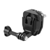 PULUZ Uchwyt do szyby motocykla do kamer sportowych (DJI Osmo Action 4, GoPro Hero 12, Insta360 Ace Pro / X4) - Czarny