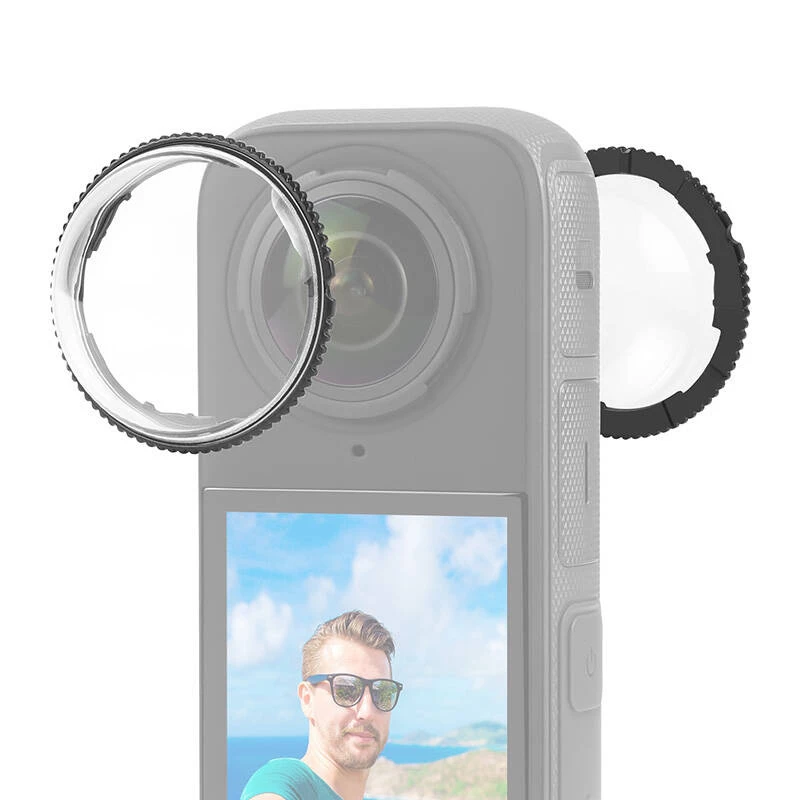 PULUZ PC Lens Cover for Insta360 X4