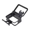 Puluz etui ochronne do DJI Osmo Action - czarna rama PC z mocowaniem cold shoe, szybkozłączką