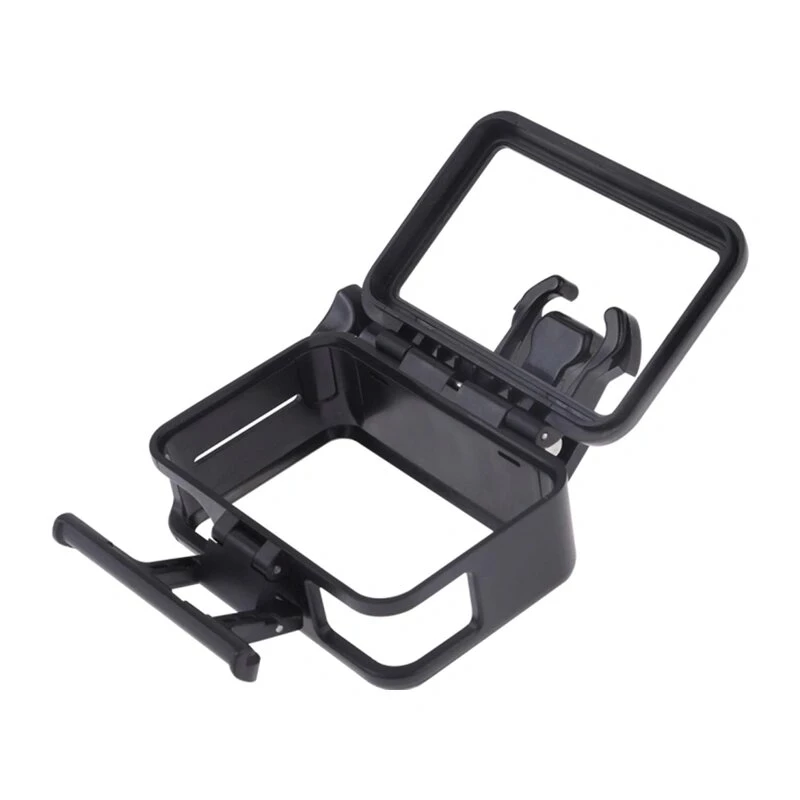 Puluz etui ochronne do DJI Osmo Action - czarna rama PC z mocowaniem cold shoe, szybkozłączką