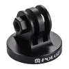 PULUZ PU145B adapter do montażu kamery akcji ze stopu aluminium CNC z gwintem statywowym 1/4 cala, czarny