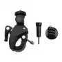 PULUZ PU177B Uchwyt do kierownicy do kamer sportowych, regulacja 360°, gwint statywowy (czarny)