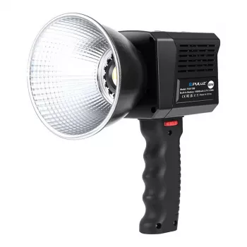 PULUZ PU4119B 60W 2500K-6500K Bi-Color COB LED Studio Light (Black)