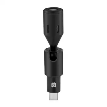 PULUZ PU425 mikrofon krawatowy USB-C z kablem 1,5 m, dookólny, plug and play