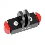 PULUZ PU712R Uchwyt magnetyczny do GoPro HERO13 Black (czarno-czerwony)