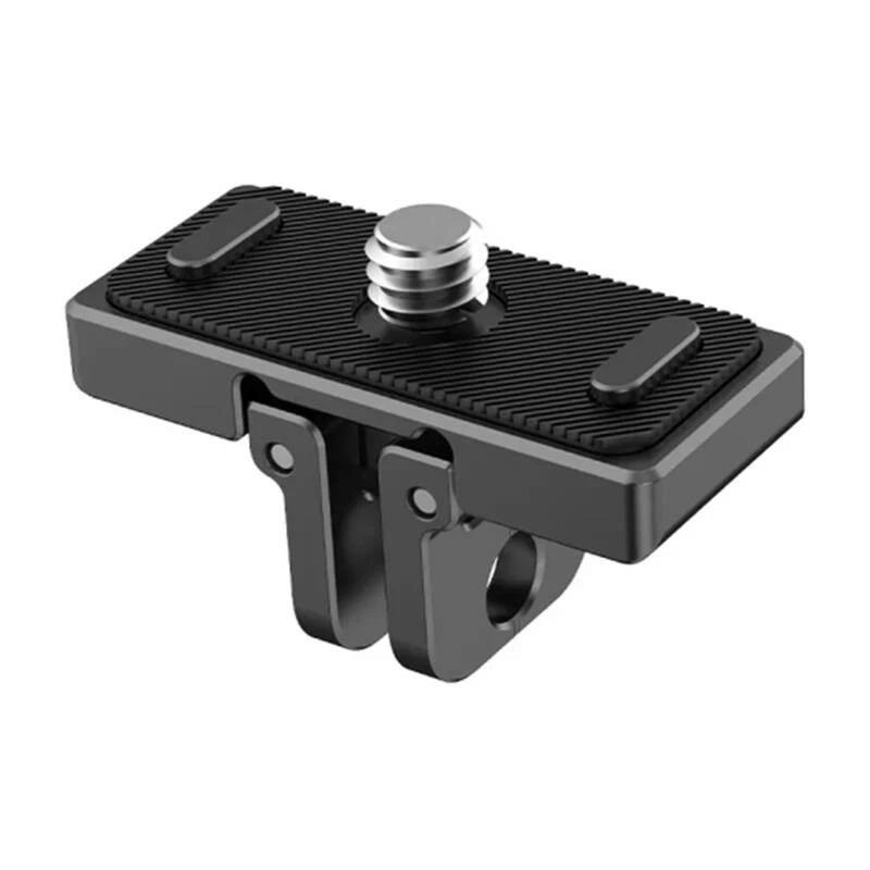 PULUZ PU721B Ramka ochronna do Insta360 X4, czarna – poliwęglan, mocowanie 1/4'' i zimna stopka