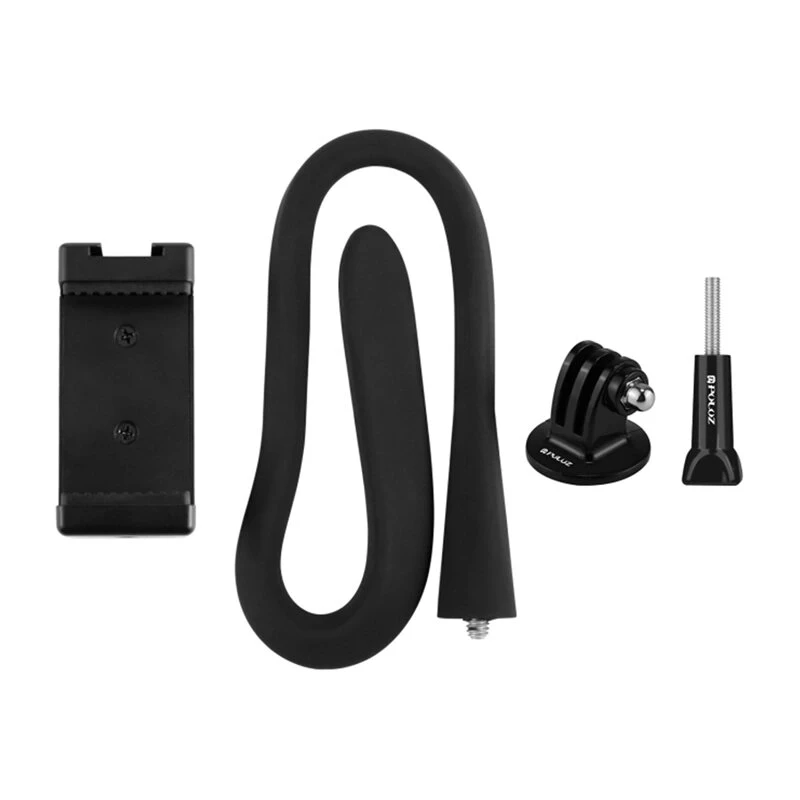Puluz PU882B Elastyczny Uchwyt Klipsowy - 60 cm Gęsia Szyja, Obrót 360°, do Smartfonów (Czarny)