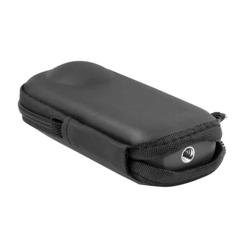 PULUZ PU984B Ochronne etui twarde do Insta360 X4 i X5 – Odporne na wstrząsy EVA z wkładką piankową, miękką wyściółką flanelową, kieszenią siatkową i uchwytem (czarny)